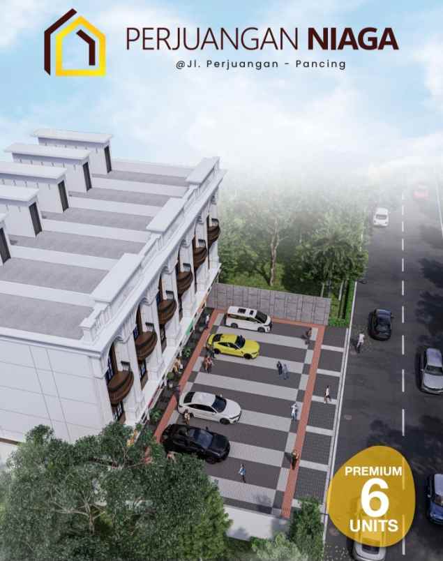 dijual ruko gudang kantor jalan perjuangan hm yamin