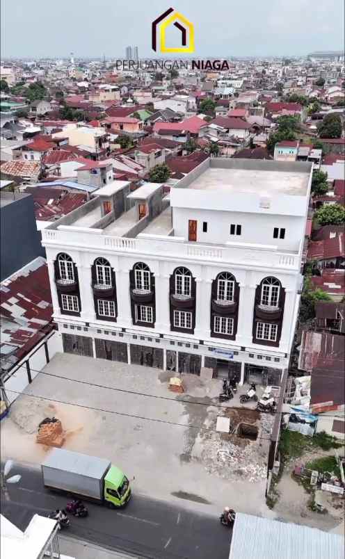 dijual ruko gudang kantor jalan perjuangan hm yamin
