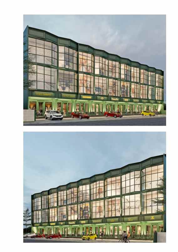 dijual ruko gudang kantor jalan raya kedung asem