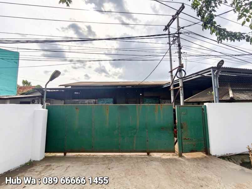 dijual ruko gudang kantor jalan raya mauk sepatan