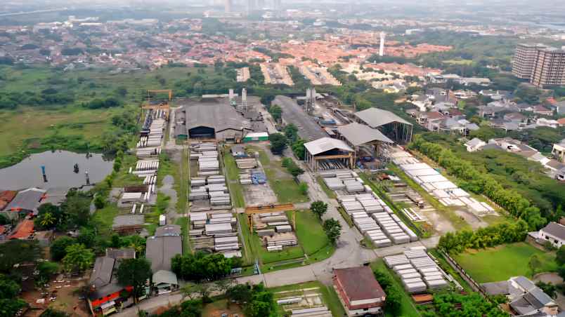 dijual ruko gudang kantor jl industri