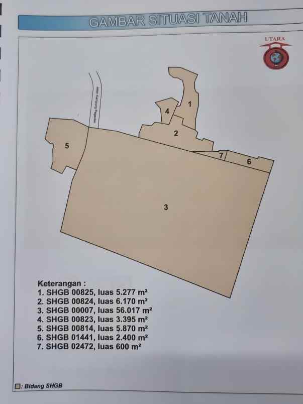 dijual ruko gudang kantor jl industri