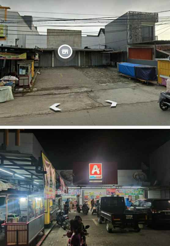 dijual ruko gudang kantor jl raya serpong