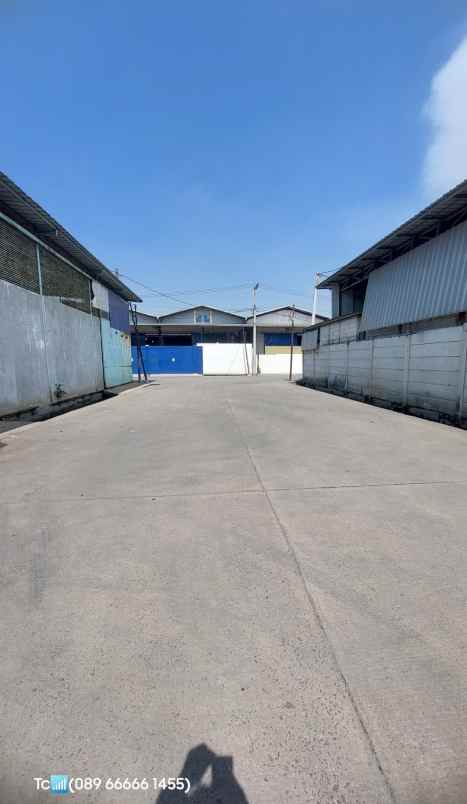 dijual ruko gudang kantor pergudangan sentra kosambi