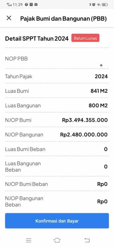 dijual ruko gudang kantor pesanggrahan jakarta selatan