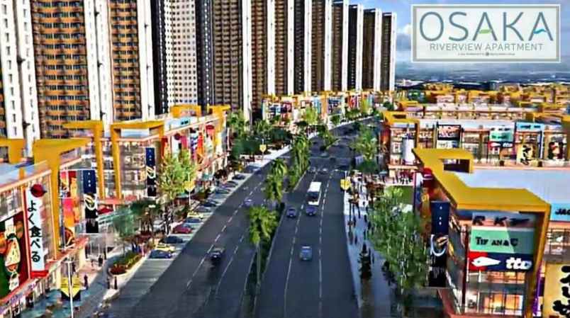 dijual ruko osaka pik 2