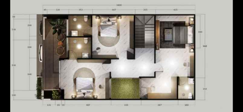 dijual rumah babatan pantai