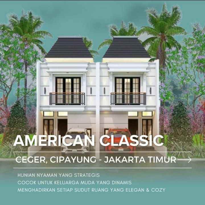 dijual rumah ceger