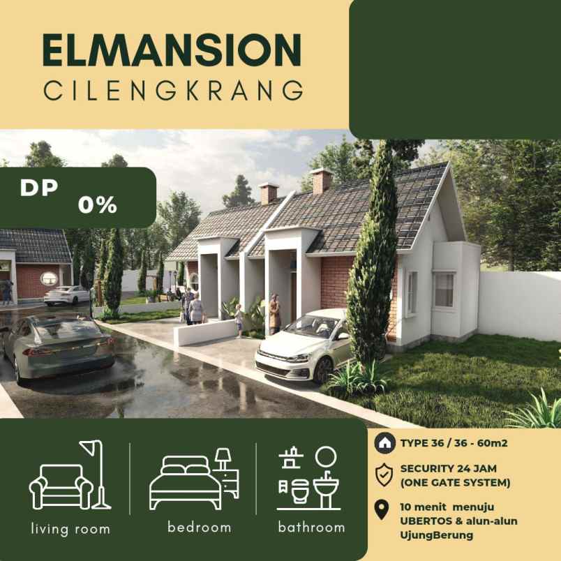 dijual rumah cisurupan