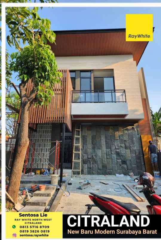 dijual rumah jalan alam hijau