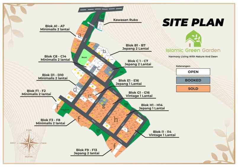 dijual rumah jalan citaman nageg kab