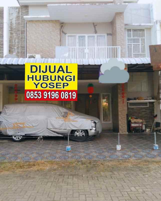 dijual rumah jalan karya baru puri