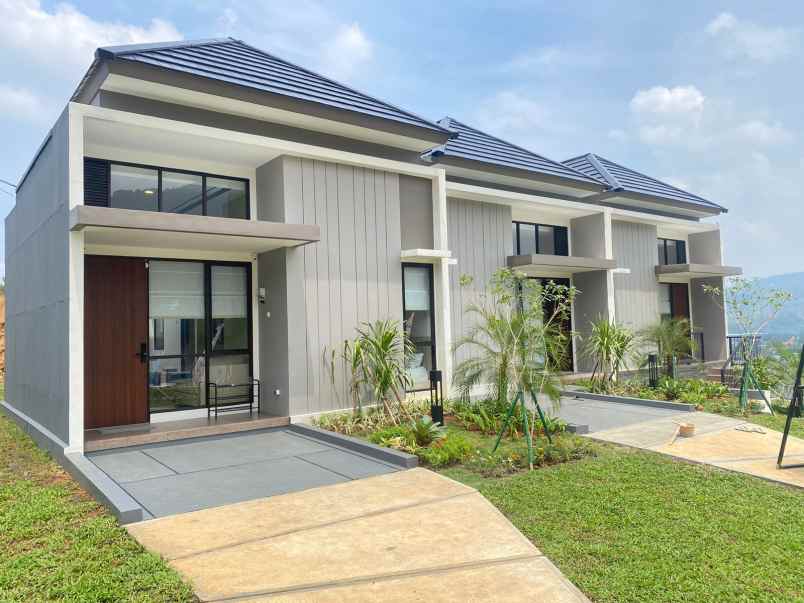 dijual rumah jalan spring sentul city bogor