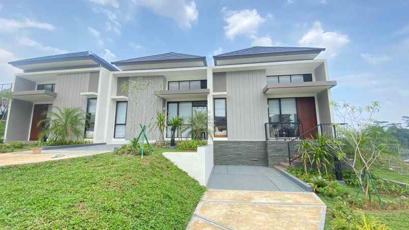 dijual rumah jalan spring sentul city bogor