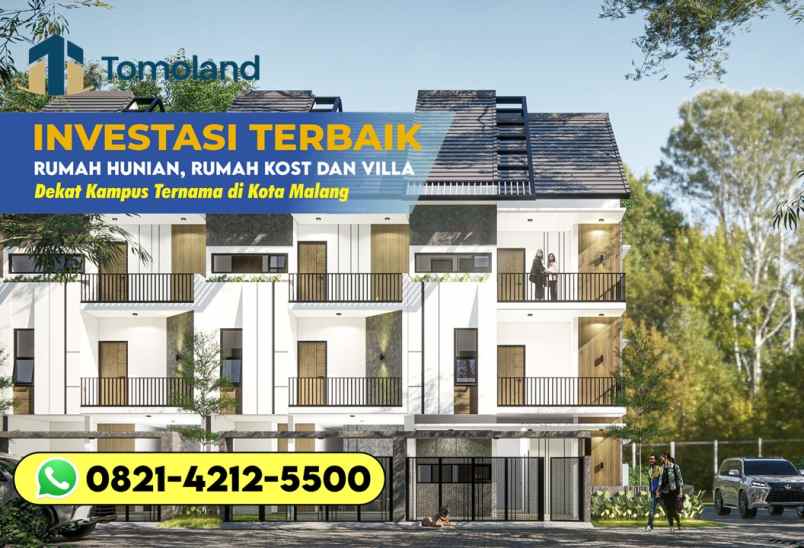 dijual rumah jl chili joyogrand blok