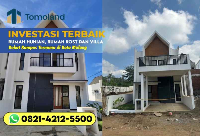 dijual rumah jl chili joyogrand blok