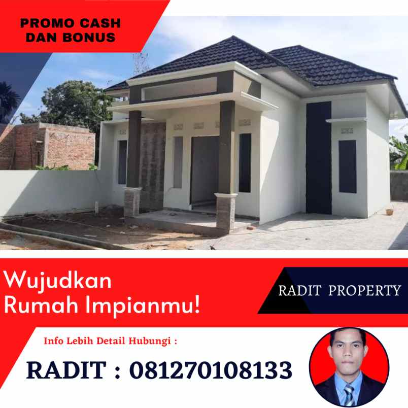 dijual rumah jl cipta karya panam kota