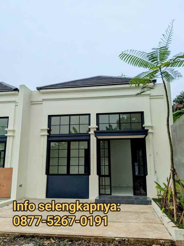 dijual rumah jl manunggal perigi