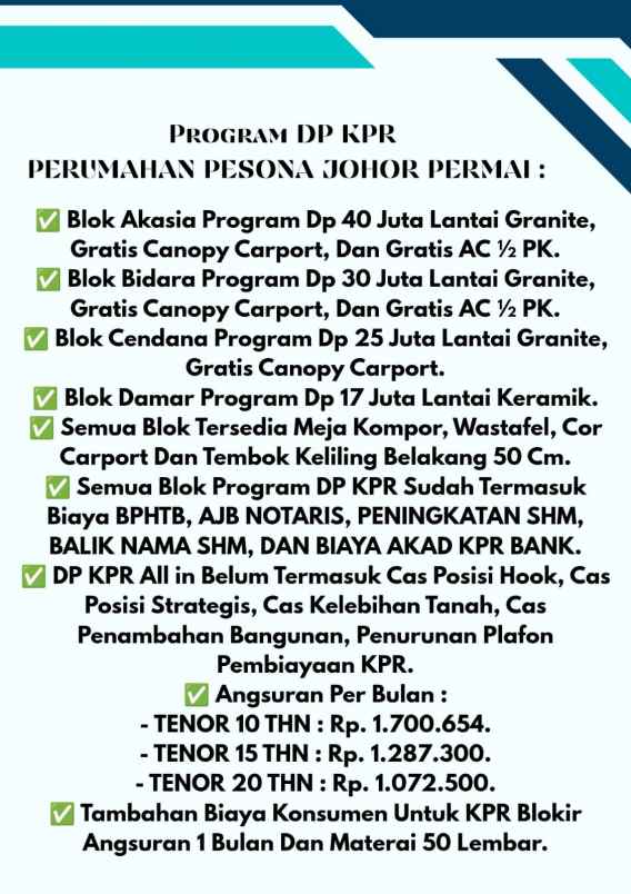 dijual rumah jl pembangunan karya jaya