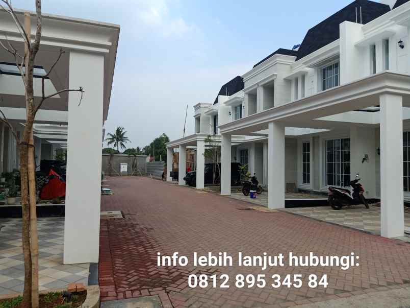 dijual rumah jl ppa kel bambu apus kec