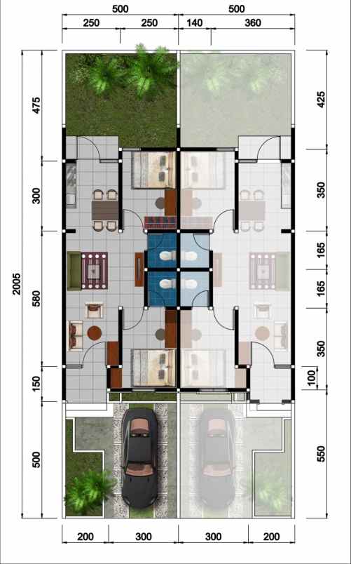 dijual rumah jl sebra