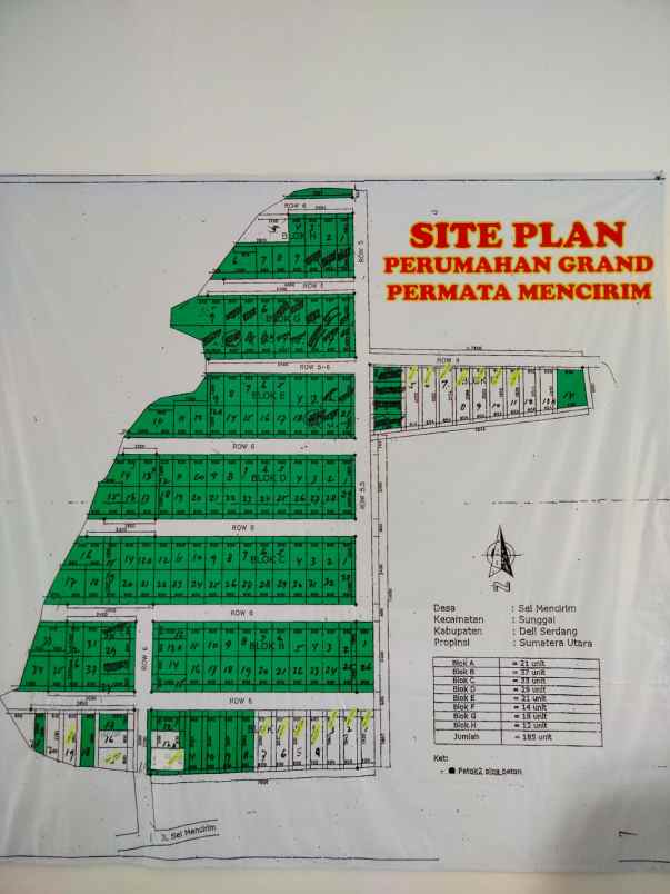 dijual rumah jl sei mencirim