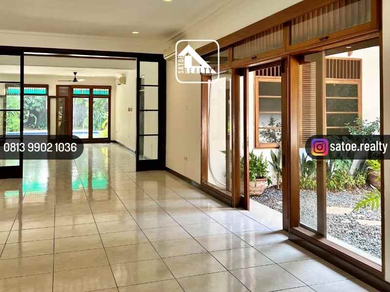 dijual rumah kemang utara bangka