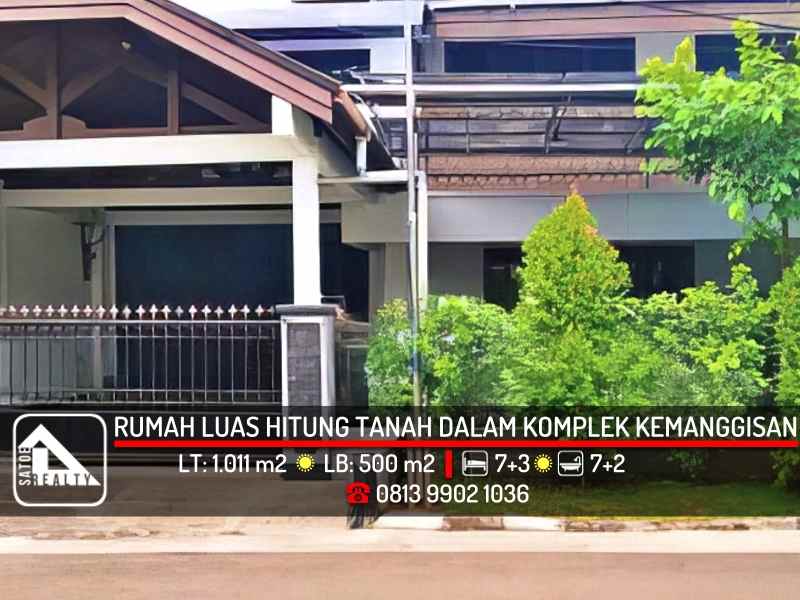 dijual rumah kemanggisan palmerah