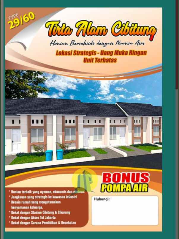 dijual rumah kertamukti