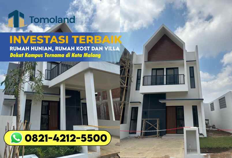 dijual rumah krajan sumbersekar dau