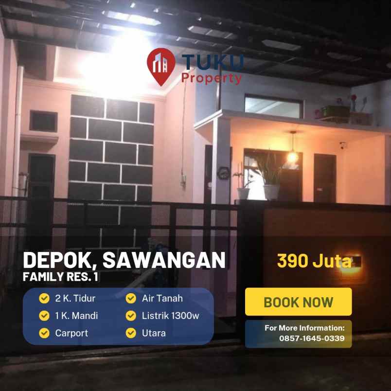dijual rumah murah di depok bedahan sawangan