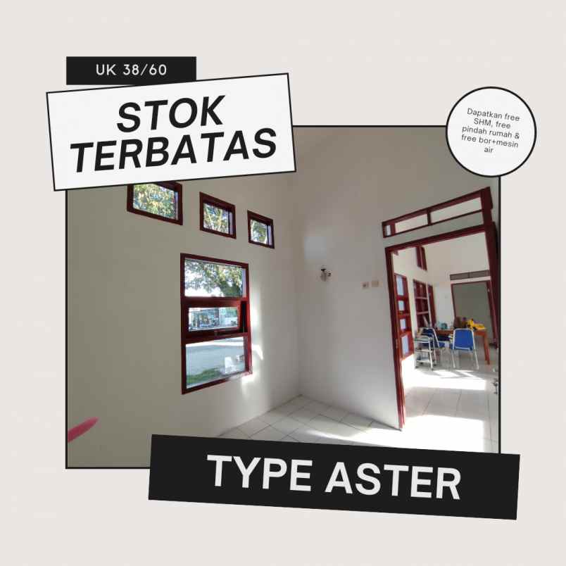 dijual rumah subsidi dekat tol tangerang siap huni