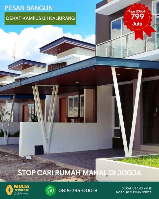 dijual rumah sukoharjo ngaglik sleman jogja