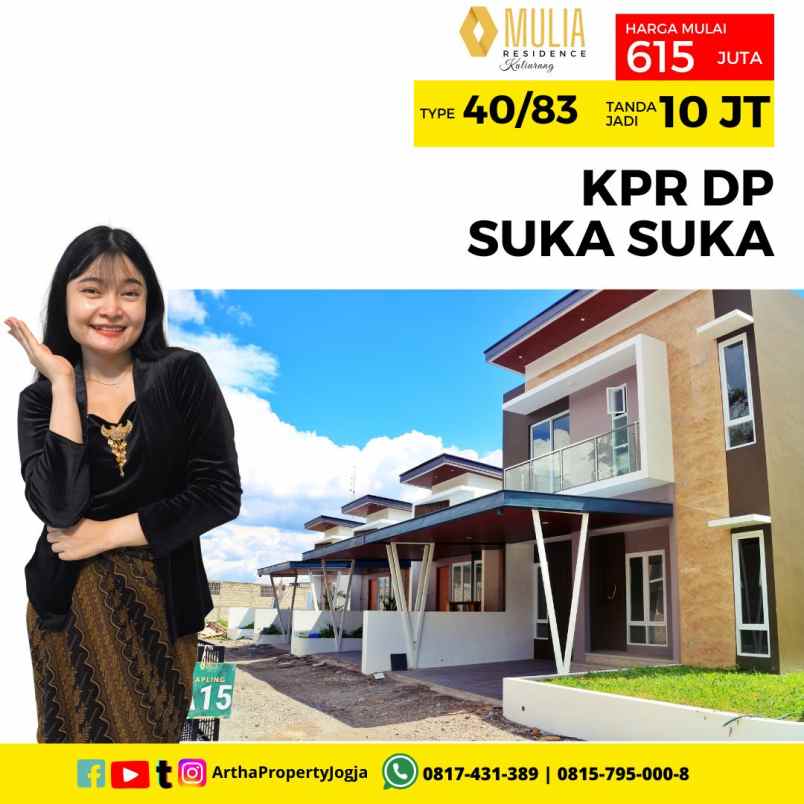 dijual rumah sukoharjo sleman jogja