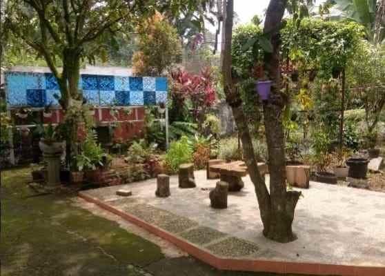 dijual tanah ada kolam ikan rancabungur bogor