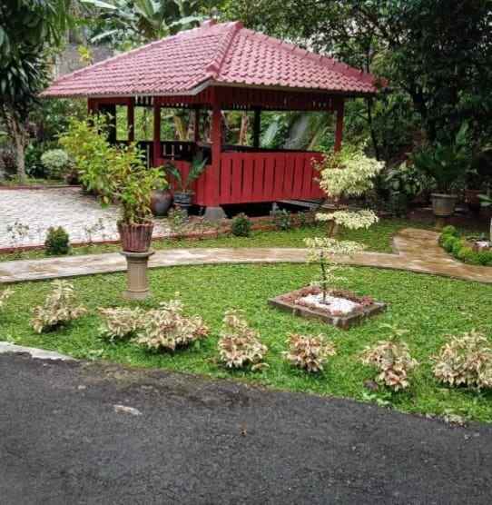 dijual tanah ada kolam ikan rancabungur bogor