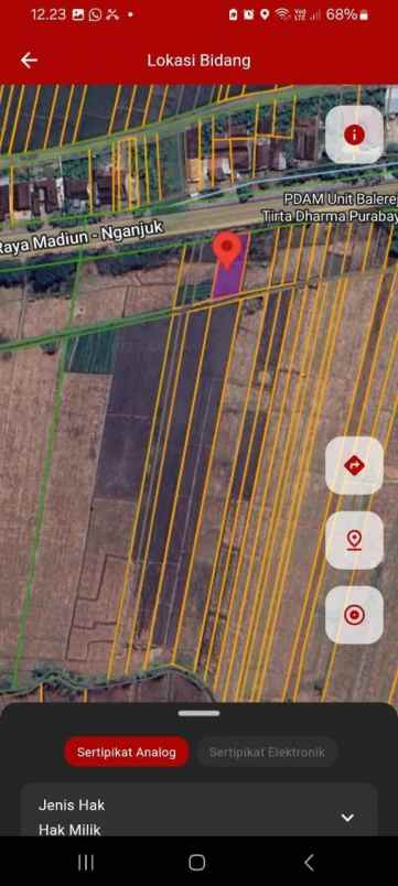 dijual tanah di madiun