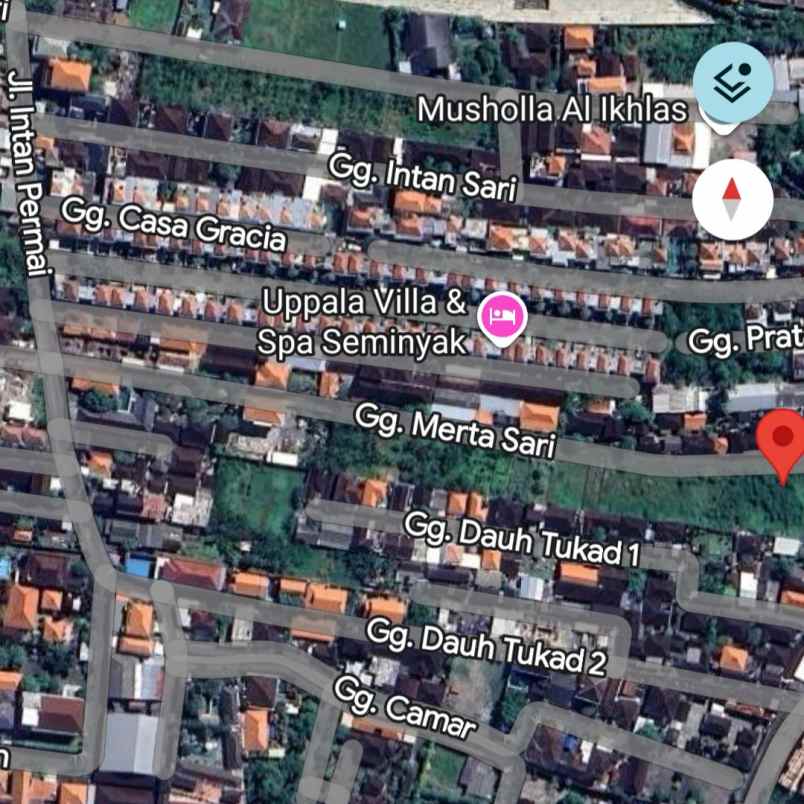 dijual tanah intan permai