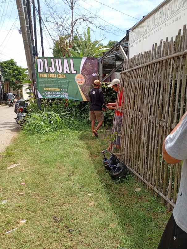 dijual tanah j legog samun sawangan arco