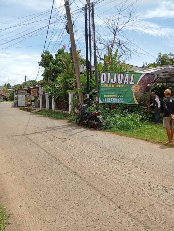 dijual tanah j legog samun sawangan arco