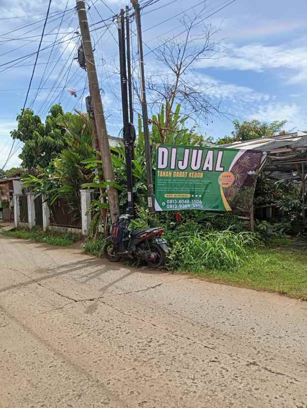 dijual tanah j legog samun sawangan arco