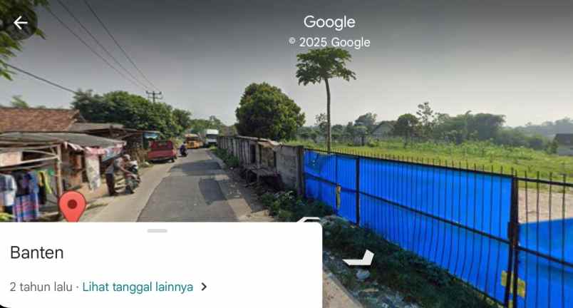 dijual tanah jalan desa pasir muncang