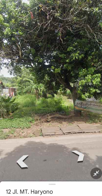 dijual tanah jalan mt haryono serang