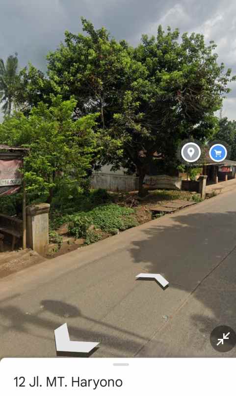 dijual tanah jalan mt haryono serang