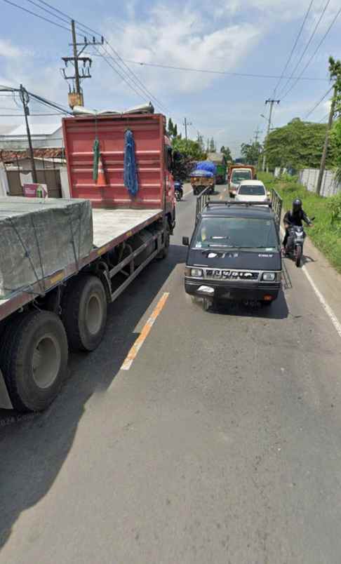 dijual tanah jalan raya boboh