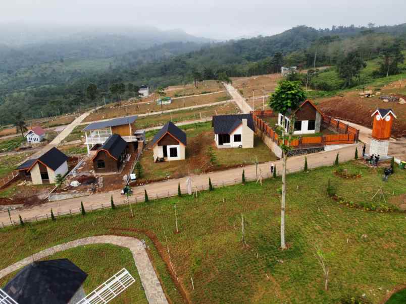 dijual tanah jalan raya puncak dua