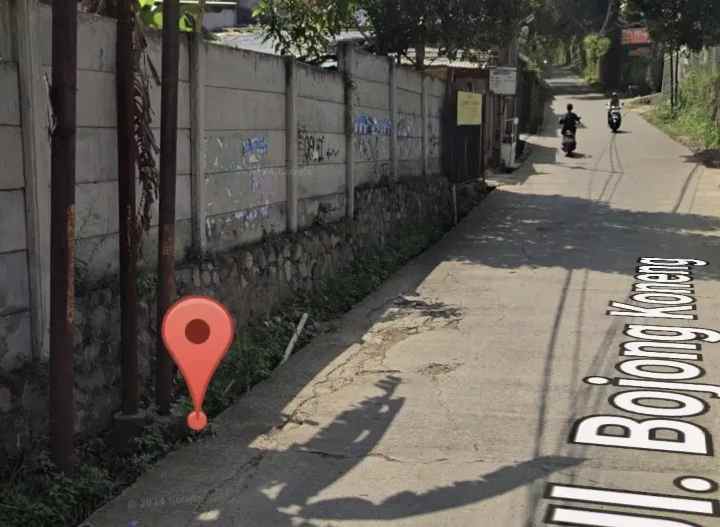 dijual tanah jl bojong koneng atas