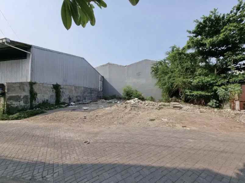 dijual tanah jl kedinding tengah jaya