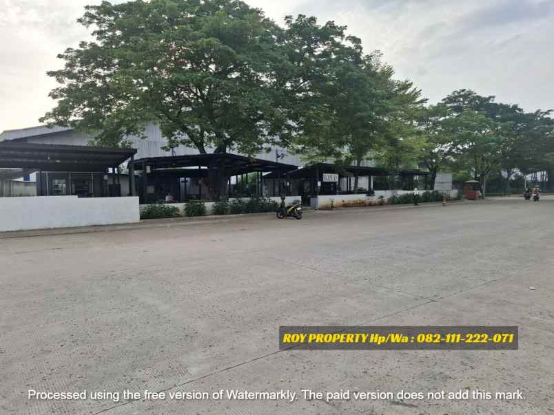 dijual tanah jl marunda makmur