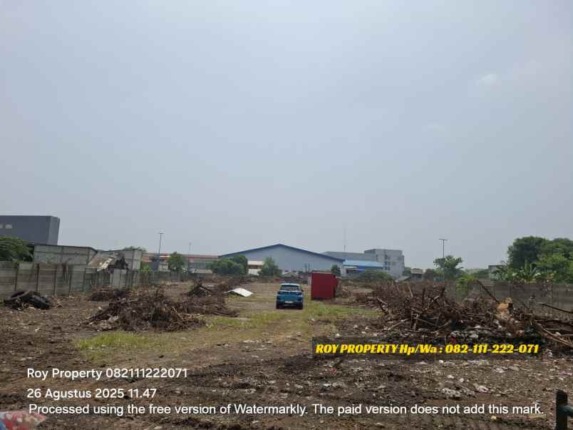 dijual tanah jl marunda makmur